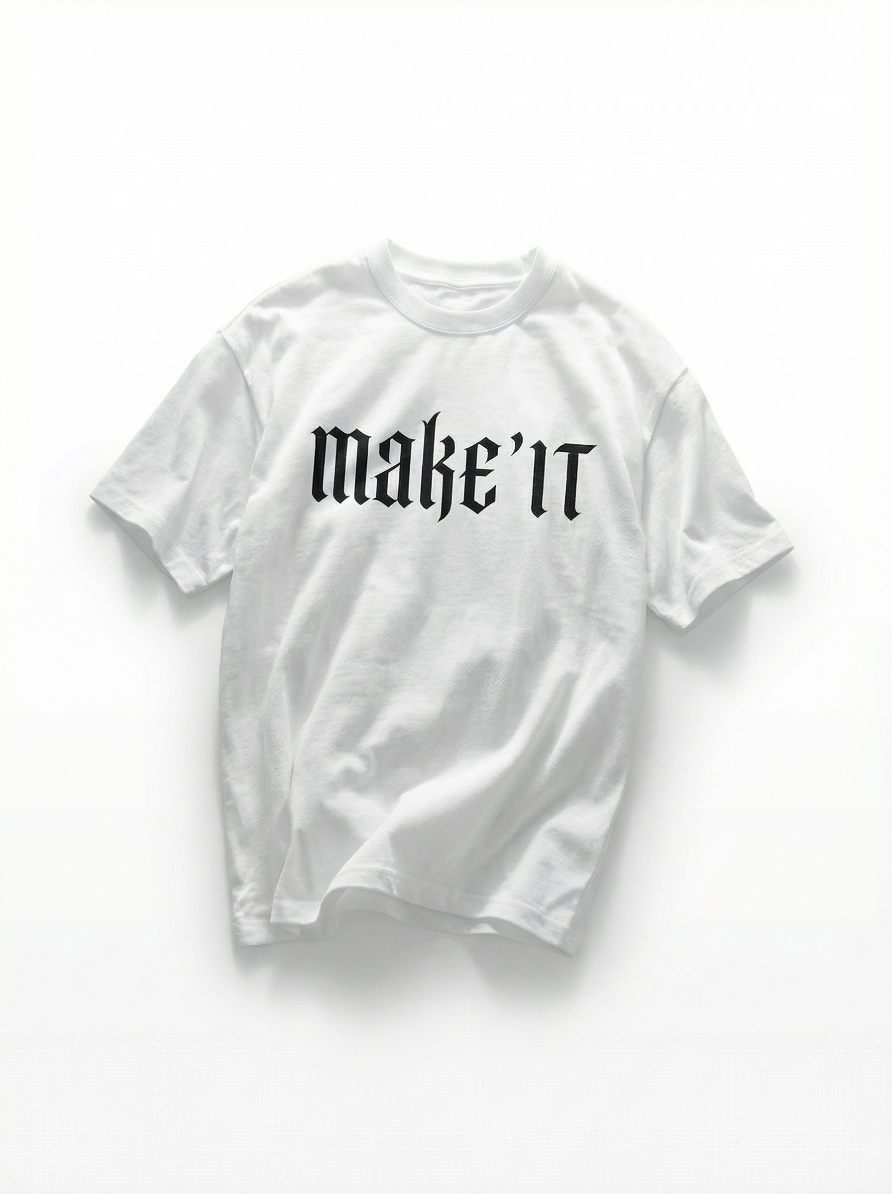MAKE’IT “BLANK” Tee – White